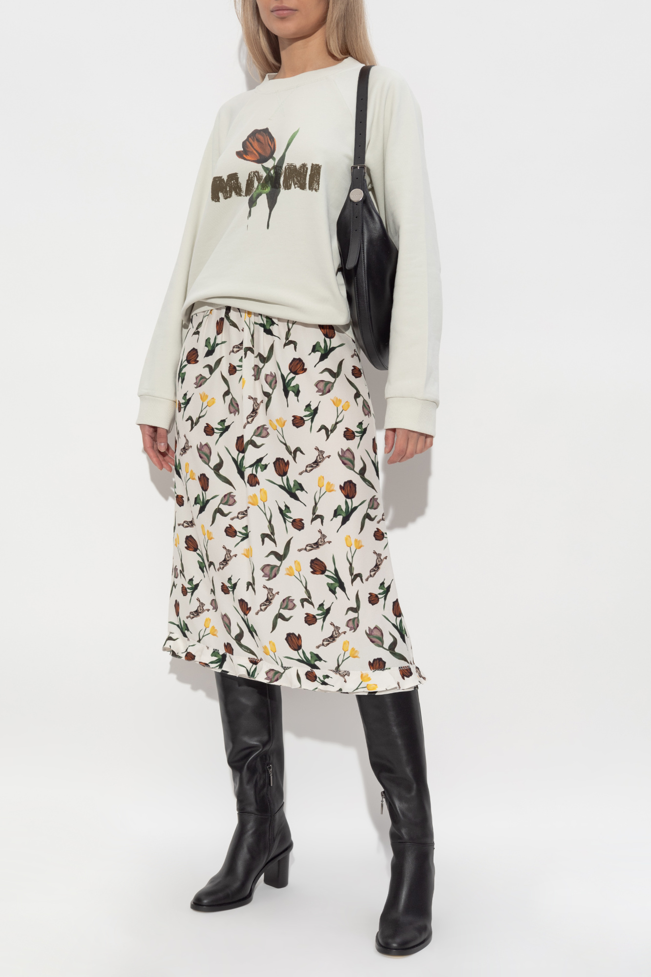 その他 MARNI FW25 (FLJE0128PA USCY32LOW09) Marni Sweatshirt with logo | Women's Clothing | Vitkac